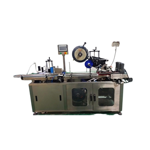 Automatický vysokorychlostní kulatý oválný vinný pivní skleněný štítek na plnění lahví a etiketovací stroj s datovou tiskárnou 
