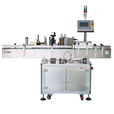 Tovární automatický automatický malý etiketovací stroj na lahve s minerální vodou / etiketovací stroj na smršťovací rukávy 