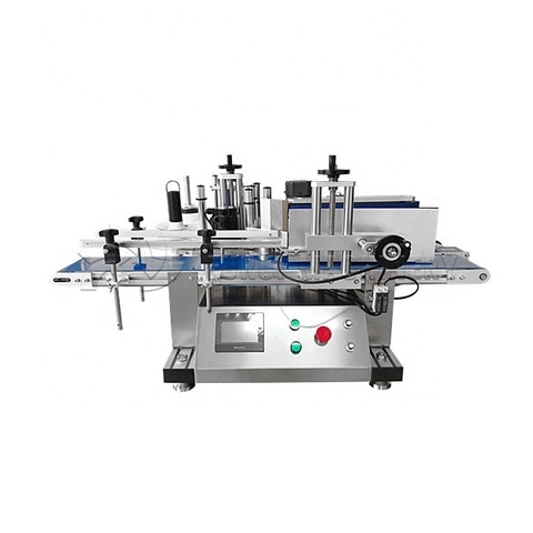 Plně automatický stroj s rotační kulatou lahví se čtvercovou lahví Roll-Feed OPP / BOPP filmový tavný lepicí stroj 