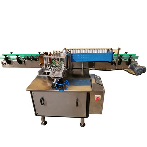 Vysokorychlostní plně automatický etiketovací stroj na smršťování rukávů / etiketovací stroj na čtvercové rukávy 
