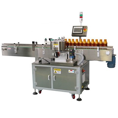 Oboustranný etiketovací stroj Ploché čtvercové kulaté lahve / štítkovací etiketovací stroje 