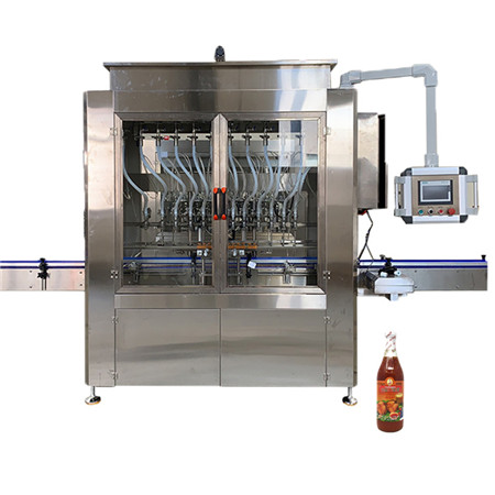 Automatický stolní lahvový nápoj pro plnění minerálních vod do lahví Zařízení projektu Cena stroje 