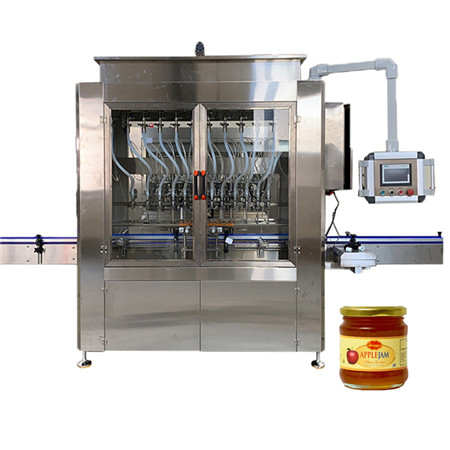 10 ~ 100 ml horizontální jednohlavý krémový balicí stroj na výrobu medové smetany s vysokou viskozitou 