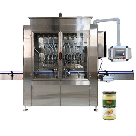 Jednohlavá pneumatická horizontální pasta / stroj na plnění kapalinou Plnicí stroj na arašídové máslo / zařízení pro mléčné pivo 
