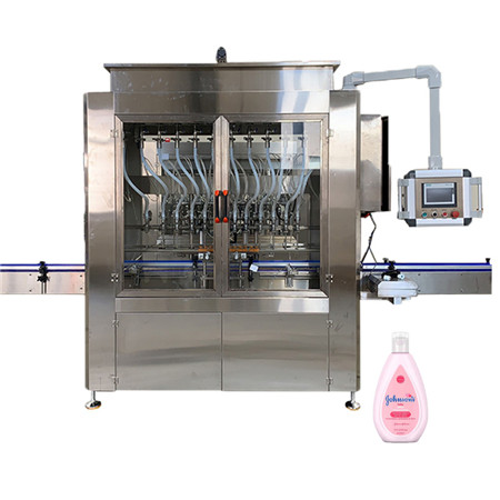 Plně automatický stroj na plnění lahví máslem / energetickým nápojem / ovocným džemem / silikonovým tmelem / sójovou omáčkou / šamponem / chemickou kapalinou 