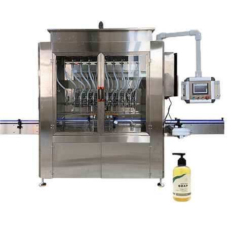 Multifunkční ruční dezinfekční gel na plnění lahví Výrobní linka na ruční dezinfekci plnicího stroje 