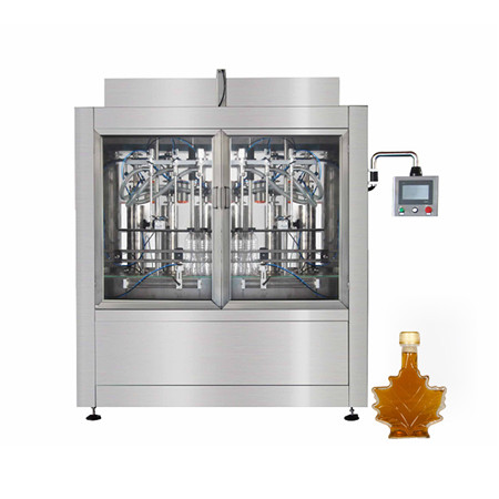 Automatický stroj na plnění horkých nápojů na výrobu skleněných lahví na výrobu džusů 