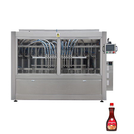 Tovární automatický balicí stroj na plnění lahví na víno 