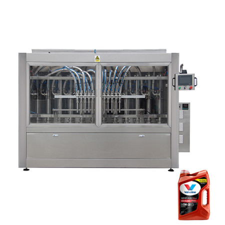 Monoblokový stroj na plnění a uzavírání lahviček pro chemikálie (HC-50) 
