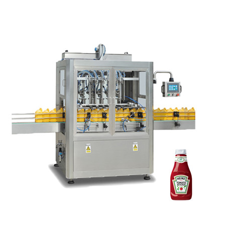 Stroj na plnění tekutých sáčků pro viskózní kapalinu, med, serup ... Proces plnění 