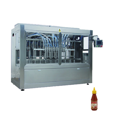 Plnící stroj na plnění pasty s jednou hlavou 500-5 000 ml pneumatickou lahví (G1WGD5000) 