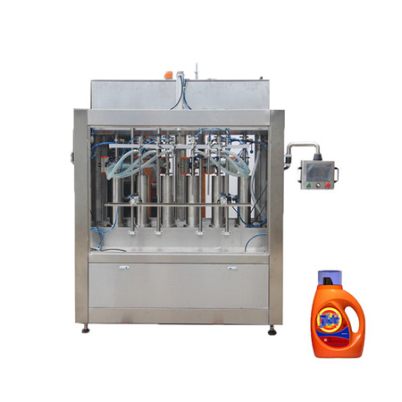 Plnicí stroj s magnetickým čerpadlem na mléko, éterický olej, balená voda, automatické plnění lahví a kapalin 