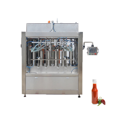 Kompletní uzavírací a značkovací stroj na plnění motorového oleje / chladicí kapaliny / nemrznoucí směsi 