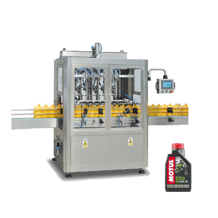 Top 1 Shanghai Automatic 6 Nozles Linear Engine Oil Filling Machine Oil Filling Capping Machine
