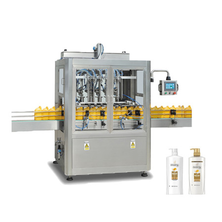 Automatická lahvová skleněná láhev 0,5 l-5 l slunečnicová zelenina jedlý olivový olej plnicí zařízení výrobní linka stáčení balicí balicí stroj 